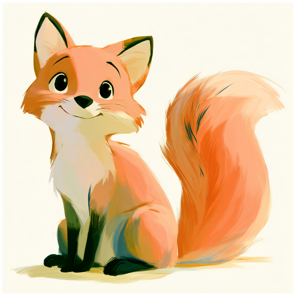 Craftmail's fox mascot